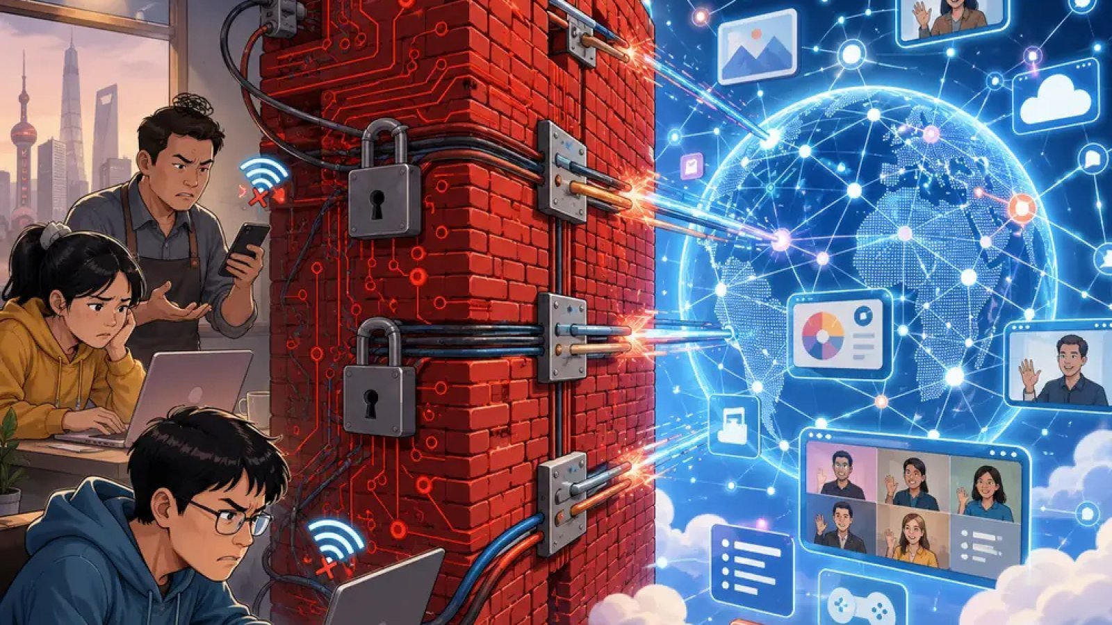 中国跨境网络管控再趋严格:VPN受限背后,信息开放与监管边界引发